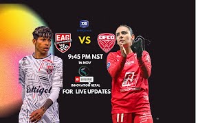 Sabitra Bhandaris Team Guingamp vs Dijon Foot  LIVE  French Womens League [upl. by Ellennaj]