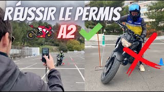 RÉUSSIR LE PERMIS MOTO A2 2023  ✅ [upl. by Phemia]