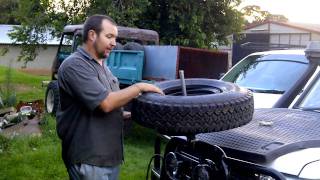 Angel offroad bushmechanic tire stripper [upl. by Gareth57]