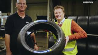 Tire manufacturing  Behind the scenes of MICHELIN Power MotoE  Michelin Motorsport [upl. by Mullins]