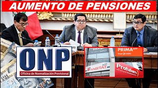 AUMENTO DE PENSIONES ONP MINISTRO DE ECONOMIA EXPLICA SOBRE LA REFORMA DE PENSIONES [upl. by Wylen]