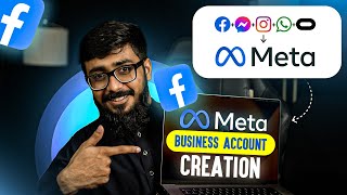 How To Create Facebook Business Manager Account  Meta Business Account [upl. by Rabush]