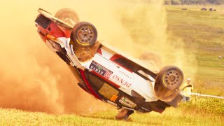 Safari Rally Car Rolls in Kasarani  WRC Safari Rally Kenya 2024 [upl. by Dinnie]