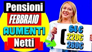 PENSIONI FEBBRAIO 👉 CALCOLI AUMENTI NETTI RIFORMA IRPEF 2024❗️CHI LI RICEVE E GLI IMPORTI VERI 📊 [upl. by Riordan]