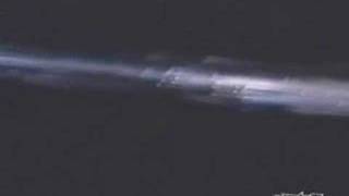 Satellite Disintegrates While Entering Atmosphere [upl. by Stoeber]