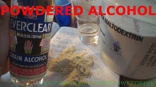 Make Powdered Alcohol [upl. by Felike671]