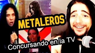 METALEROS Concursando en la TV  Video Reacción [upl. by Waters]