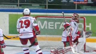 04 KHL Gagarin Cup Playoff 2010 West 12 Spartak 34OT Lokomotiv [upl. by Iand253]