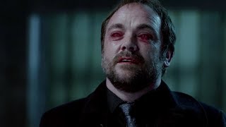 Supernatural Top 5 Badass Crowley Moments [upl. by Diraf256]