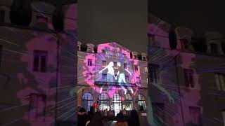 Fête des lumières n°1 2024 💜shorts pourtoi foryou fyp lyon fetedeslumieres2024 fdl2024 [upl. by Laleb]