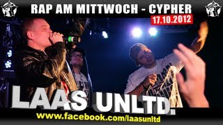 RAP AM MITTWOCH 171012 Die Cypher feat Laas Unltd uvm 14 [upl. by Kihtrak728]