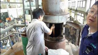 Cupola furnace operation workshop เริ่มจุดเตา [upl. by Eirod]