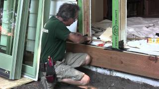 Installing Exterior Doors amp Windows Preparing the Sill [upl. by Gnof867]