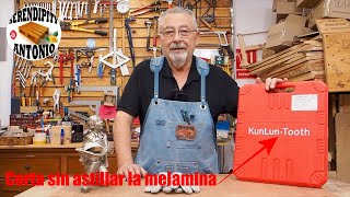 ¿Cortar MELAMINA SIN ASTILLAR La respuesta está en este video [upl. by Trula]