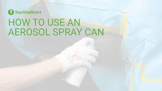 How to Use an Aerosol Spray Can [upl. by Blayze15]