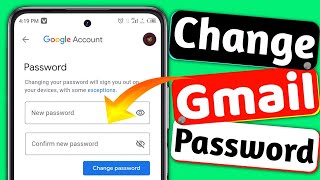 How To Change Gmail Password  Gmail password change  Email Password change [upl. by Enelyw513]