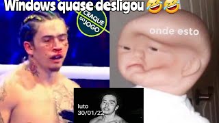 Whindersson Vs Popó  memes da luta • Windows guerreiro 🙏 [upl. by Saudra88]