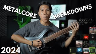 Best Metalcore Breakdowns 2024 [upl. by Yeliah]