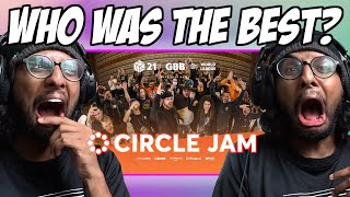 STITCH Reacts  Official Circle Jam  GBB21 World League [upl. by Oirogerg]