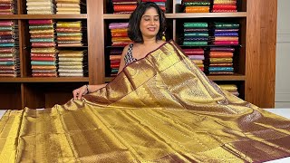 Tissue Kanchipuram Saree Collection [upl. by Abibah901]