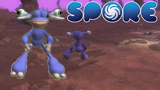 Making NORMAL HUMAN GUYS in Spore  Spore 1 [upl. by Nodaj]