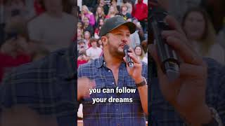 Luke Bryan quotDon’t let anyone tell you you can’tquot 🥹 [upl. by Argyle]