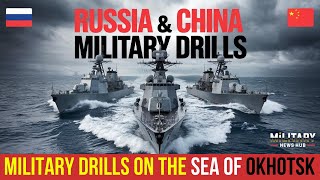 Russia and China Team Up for Intense Military Drills at Sea [upl. by Argent]