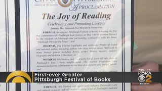 Greater Pittsburgh Festival of books held [upl. by Nanreit358]