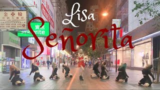 KPOP in Public LISA 리사 ‘Señorita onetake dance cover  블랙핑크 BLACKPINK 커버댄스 by giiovo [upl. by Aria]