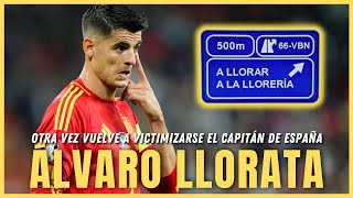 MORATA SIGUE LLORANDO MIENTRAS QUE SUS ACTUACIONES EN LA EUROCOPA SON LAMENTABLES [upl. by Prosser]