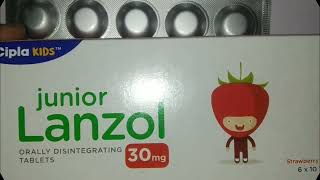 Junior lanzol 30 mg tablets [upl. by Eineeuq]