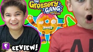 Grosery Gang in RECYCLE BINS with SURPRISE TOYS by HobbyKidsTV [upl. by Friedman]