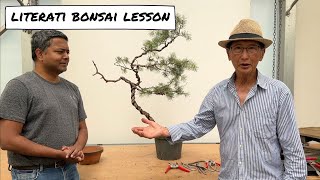 Literati Bonsai Lesson [upl. by Lindley185]