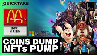 Market Dump NFT pump  Metaverse giants roll in [upl. by Tertia]