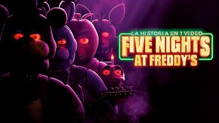 Five Nights at Freddys La Película  La Historia en 1 Video [upl. by Hopfinger]