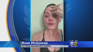 Rose McGowan Asia Argento React To Death Of Anthony Bourdain [upl. by Culbert947]