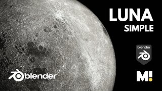 Blender  Crea tu propia Luna [upl. by Nosila]