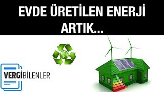 Evinizde Ürettiğiniz Elektrik Satışı Vergiden Muaf [upl. by Enomas]