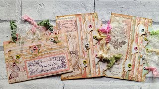 CREATE STUNNING Layered Pockets From 6 x 6 Scrapbook Papers [upl. by Bettina]