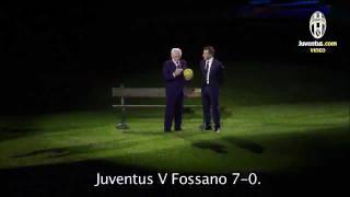 Del Piero amp Boniperti  Two stars at Juventus Stadium [upl. by Daus]