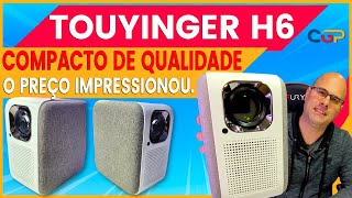 TOUYINGER H6 UM PROJETOR COMPACTO QUE SUPEROU NA QUALIDADE E PREÇO Geek246 [upl. by Weixel]