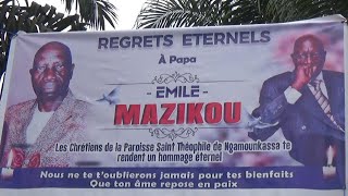 Messe des funérailles de papa Emile MAZIKOU [upl. by Sivat]