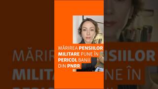 Mărirea pensiilor militare pune în pericol banii din PNRR Cât de riscantă e măsura [upl. by Coco401]