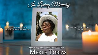 Celebrating The Life of Merle Tobias [upl. by Aziaf]