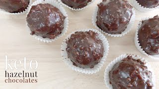 Keto Hazelnut Chocolates [upl. by Morse]