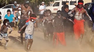 Aboriginal dancing from BarungaBeswick 5 [upl. by Suqram]