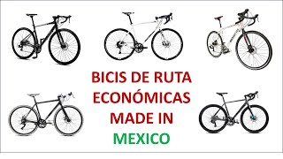 Cinco bicis de ruta económicas de México [upl. by Finnigan]