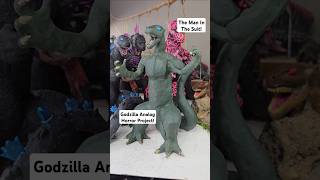 Godzilla Stop Motion  The Man in The Suit Godzilla Incident Analog Horror Clay Kaiju short [upl. by Ahsemal]