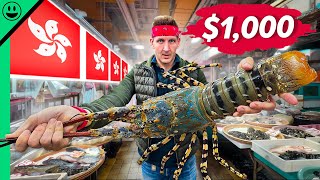 1000 Seafood Challenge in Hong Kong We Went OVER BUDGET [upl. by Nitreb162]