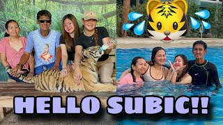 Zoobic Safari  Camayan Beach Resort  Fam Adventure 2024 🏝️🐯 [upl. by Ramon991]